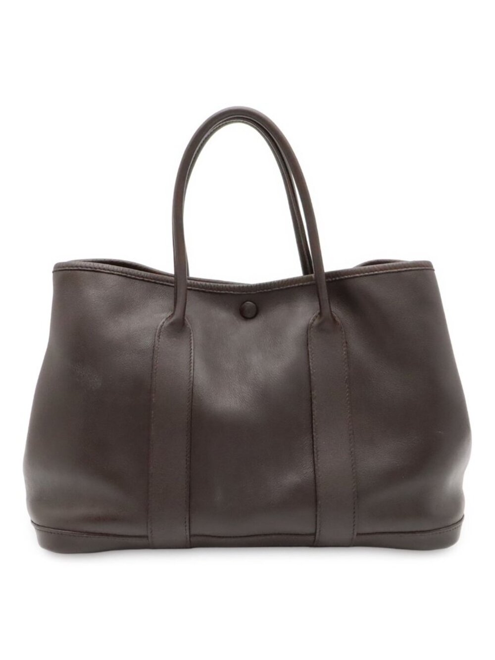 Hermes Garden Twilly TPM Tote Bag Veau Swift Havana Brown